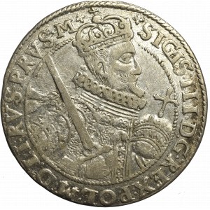 Sigismund III, 18 groschen 1622, Bromberg - PRVS M