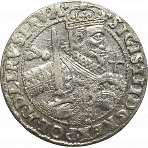 Sigismund III, 18 groschen 1623, Bromberg - PRV M