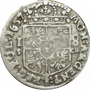 Jan II Kazimierz, Ort 1657, Kraków - ARGENT REG