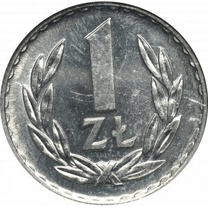 PRL, 1 złoty 1973 - NGC MS65 PL