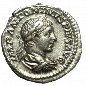 Cesarstwo Rzymskie, Elagabal, Denar - LIBERALITAS AVG II