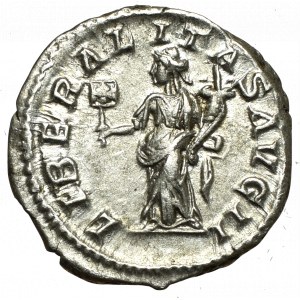 Roman Empire, Elagabal, Denarius