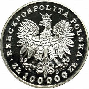 III RP, 100.000 zlotych 1990 Kosciuszko