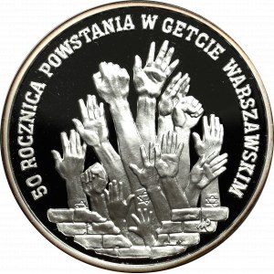 III RP, 300.000 złotych 1993 - 50 rocznica Powstania w Getcie Warszawskim