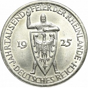 Germany, Weimar Republic, 3 mark 1925