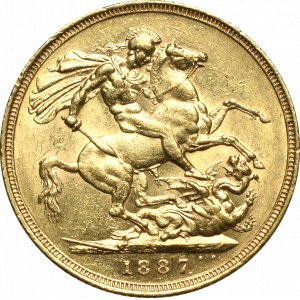 Australia, Victoria, Sovereign 1887, Sydney