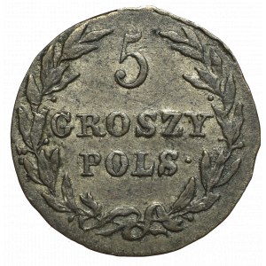 Królestwo Polskie, Aleksander I, 5 groszy 1816