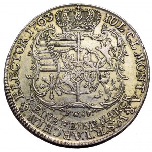 Germany, Saxony, Frederick Christian, Thaler 1763, Dresden