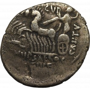 Republika Rzymska, Aemilio Scaro (58 r p.n.e), Denar