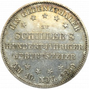 Germany, Frankfurt, Taler 1859