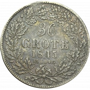 Germany, Bremen, 36 grote 1845