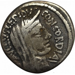 Republika Rzymska, L. Aemilius Lepidus Paullus (62 r p.n.e), Denar