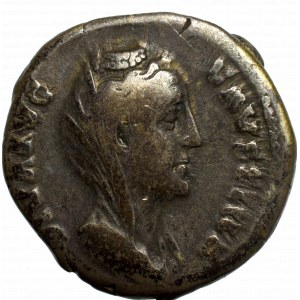Roman Empire, Faustina Maior, Denarius