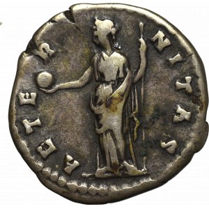 Roman Empire, Faustina Maior, Denarius