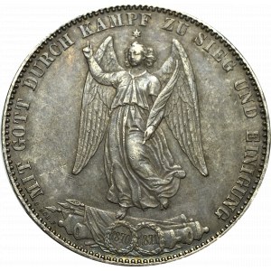 Germany, Wurttemberg, Thaler 1871