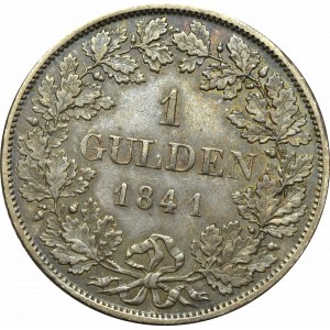 Germany, Wirtemberg, Gulden 1841