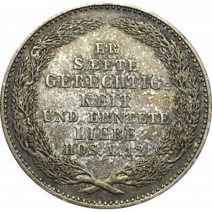 Niemcy, Saksonia, Fryderyk August II, 1/3 Talara 1854