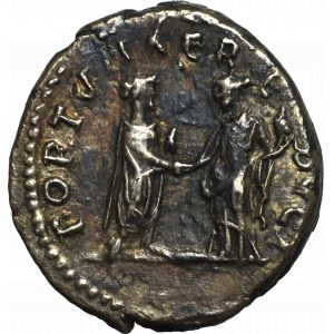 Cesarstwo Rzymskie, Hadrian, Denar - FORTVNAE REDVCI