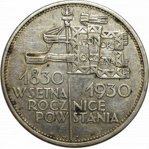 II Republic of Poland, 5 zloty 1930 November uprising