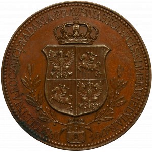 Medal Jan Dekert 1891, 100-lecie Sejmu Czteroletniego