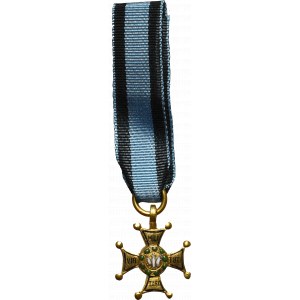 PSZnZ, Miniatura Krzyża Złotego Orderu Wojennego Virtuti Militari