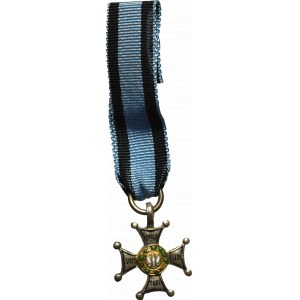 PSZnZ, Miniatura Krzyża Srebrnego Orderu Wojennego Virtuti Militari