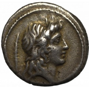 Roman Republican, M. Plaetorius, Denarius