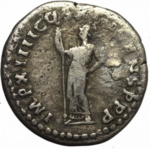Cesarstwo Rzymskie, Domicjan, Denar - IMP XIIII COS XIIII CENS P P