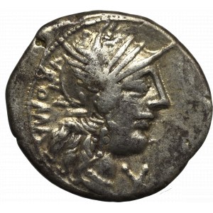 Republika Rzymska, M. Fannius (123 r p.n.e), Denar