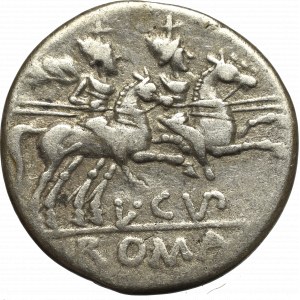 Republika Rzymska, Cupiennius (147 r.p.n.e), Denar