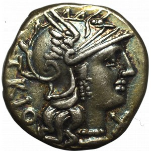 Republika Rzymska, Cn. Lucrecius Trio (136 r p.n.e), Denar