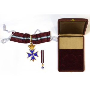 Szwecja, Krzyż Komandorski Orderu sw Brygidy z miniaturą