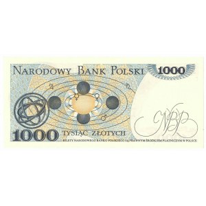 PRL, 1000 złotych 1982 DC