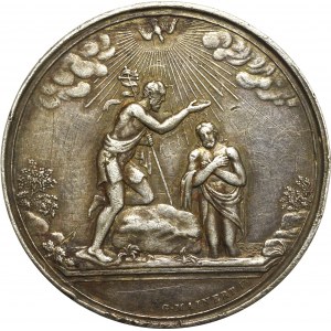 Królestwo Polskie, Medal chrzcielny Majnert