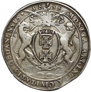 Vladislaus IV, Thaler 1636, Danzig