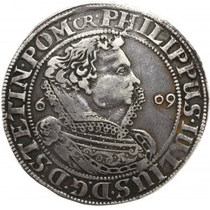 Pommern, Philip Julius, Thaler 1609, Franzburg