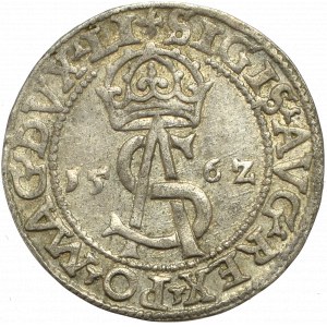 Zygmunt II August, Trojak 1562, Wilno - LI/LI