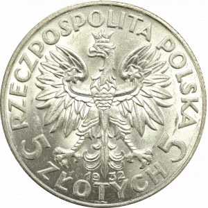 II Republic of Poland, 5 zloty 1932 Polonia