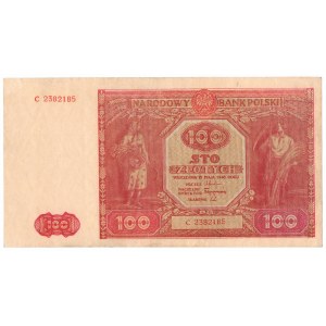 PRL, 100 złotych 1946 C