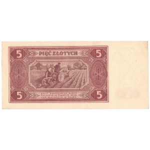 PRL, 5 złotych 1948 BG