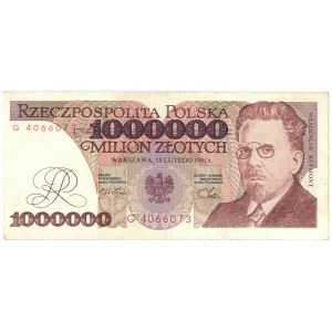 1 mln złotych 1991 G