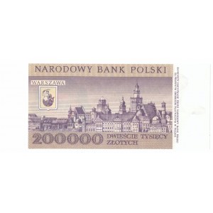 PRL, 200. 000 złotych 1989 D