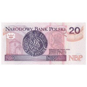 III RP, 20 złotych 1994 YE - seria zastępcza