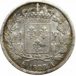 Francja, 1 frank 1822