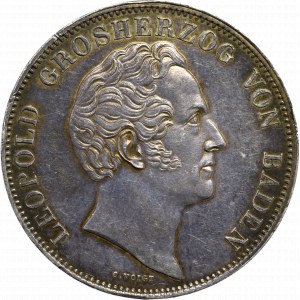 Germany, Baden, 2 tthaler=3-1/2 gulden 1834