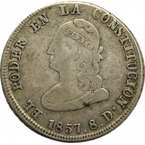 Ecuador, 4 reales 1857