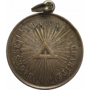 Francja, Bordeaux, Medal masoński