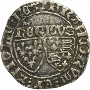 Francja, Henryk VI, blanc aux ecus (1422-1453)