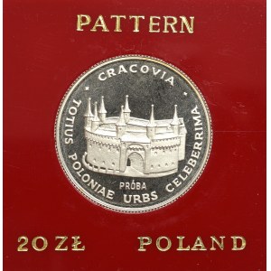 PRL, 20 złotych 1981 Kraków - Próba CuNi