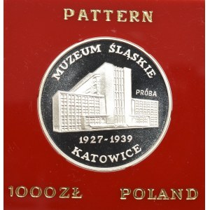 PRL, 1.000 złotych 1987 Muzeum Śląskie w Katowicach - Próba